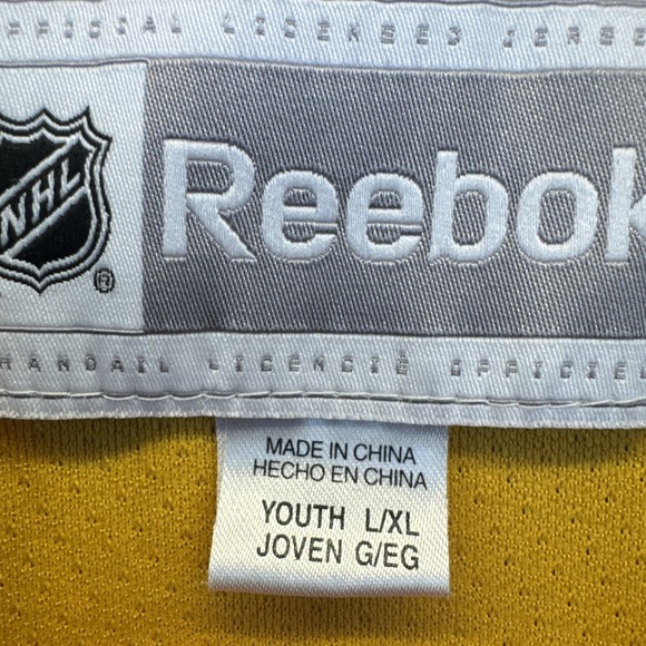 Reebok Milan Lucic #17 BOSTON BRUINS NHL Hockey Jersey Youth L/XL - Picture 6 of 8